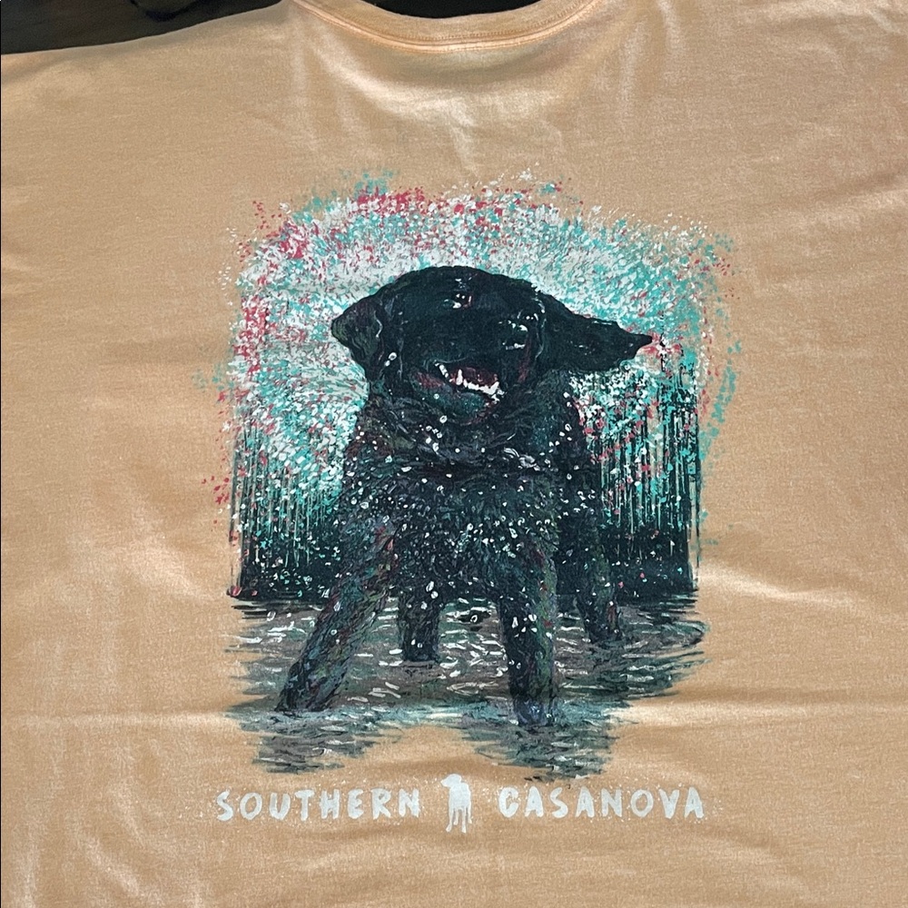 Men's Peach Short Sleeve Tee
